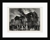 Burning of Covent Garden Theatre in 1856 by Anonymous