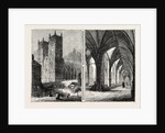 The Western Towers And Cloisters of Westminster Abbey by Anonymous