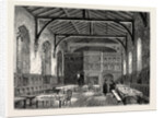 The College Hall, Westminster School by Anonymous