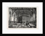 The College Hall, Westminster School by Anonymous