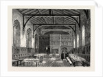 The College Hall, Westminster School by Anonymous