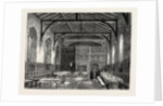 The College Hall, Westminster School by Anonymous