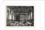 The College Hall, Westminster School by Anonymous