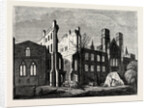 The Houses of Parliament After the Fire, in 1834 by Anonymous