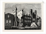 The Houses of Parliament After the Fire, in 1834 by Anonymous