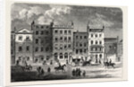 Old Houses in Pall Mall, About 1830 by Anonymous