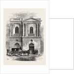 Entrance to the Old Opera House, 1800 by Anonymous