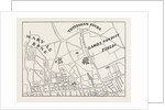 Map of Rathbone Place And Neighbourhood, 1746 by Anonymous