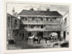 The Old black Bull Inn, Gray's Inn Lane, 19th Century by Anonymous