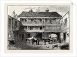 The Old black Bull Inn, Gray's Inn Lane, 19th Century by Anonymous