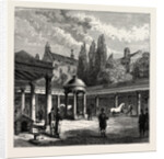 Interior of the Court-yard of Old tattersall's by Anonymous