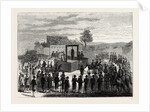 Execution of Lord Ferrers At Tyburn by Anonymous