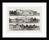 The North Side of Knightsbridge in 1820, from the Cannon Brewery to Hyde Park Corner by Anonymous