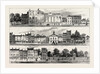 The North Side of Knightsbridge in 1820, from the Cannon Brewery to Hyde Park Corner by Anonymous