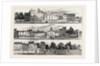 The North Side of Knightsbridge in 1820, from the Cannon Brewery to Hyde Park Corner by Anonymous