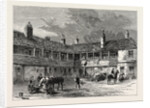 Court-yard of the rose And Crown, 1820 by Anonymous