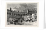 Court-yard of the rose And Crown, 1820 by Anonymous