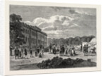 Encampment in the Gardens of Montagu House, 1780 by Anonymous