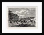 Encampment in the Gardens of Montagu House, 1780 by Anonymous