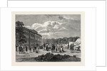 Encampment in the Gardens of Montagu House, 1780 by Anonymous