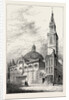 Exterior of St. Stephen's, Walbrook, in 1700 by Anonymous