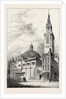 Exterior of St. Stephen's, Walbrook, in 1700 by Anonymous
