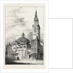 Exterior of St. Stephen's, Walbrook, in 1700 by Anonymous