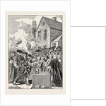 Laying the Foundation-stone of Blackfriars Bridge, 1760 by Anonymous