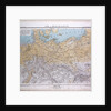 North and Middle Germany, Nord und Mittel Deutschland, antique map 1869 by Th. von Liechtenstern and Henry Lange