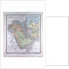 Western Asia or West Asia, antique map 1869 by Th. von Liechtenstern and Henry Lange