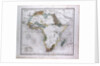 Africa Map, antique map 1869 by Th. von Liechtenstern and Henry Lange