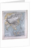 Asia, antique map 1869 by Th. von Liechtenstern and Henry Lange