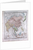 Asia, antique map 1869 by Th. von Liechtenstern and Henry Lange