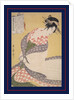 Shira-uchikake,The white surcoat by Utamaro Kitagawa