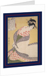 Shira-uchikake,The white surcoat by Utamaro Kitagawa