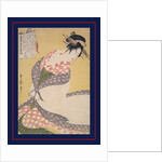 Shira-uchikake,The white surcoat by Utamaro Kitagawa