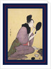 Kuchi-beni,Painting the lips by Utamaro Kitagawa