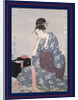 Hari-shigoto, Needlework by Utamaro Kitagawa