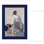 Hari-shigoto, Needlework by Utamaro Kitagawa