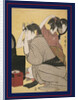 Kami-yui, Dressing the hair by Utamaro Kitagawa