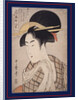 Tenugui, Hand-towel by Utamaro Kitagawa