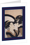 Sugatami shichinin keshô, Seven women applying make-up using a full-length mirror by Utamaro Kitagawa