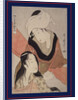 Shinshi-bari, Cloth-stretcher by Utamaro Kitagawa