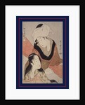 Shinshi-bari, Cloth-stretcher by Utamaro Kitagawa