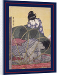 Horo-gaya, Mosquito net for a baby by Utamaro Kitagawa