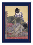 Horo-gaya, Mosquito net for a baby by Utamaro Kitagawa