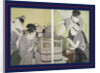 Daidokoro, Kitchen scene by Utamaro Kitagawa