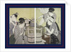 Daidokoro, Kitchen scene by Utamaro Kitagawa