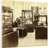 objects in display cases at the exhibition for National Industry and Art in the Palace of Industry, Amsterdam by Anonymous