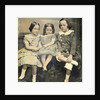 Portrait of three children by John Jabez Edwin Mayall